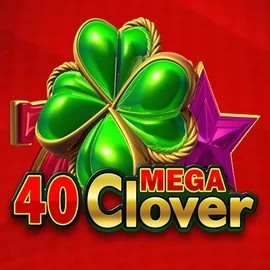 40 Mega Clover by Amusnet Interactive, showcased at wildhub-hu.com – game logo