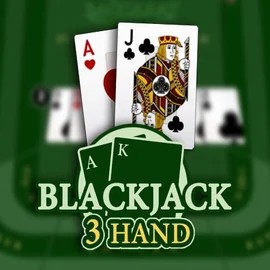 Blackjack 3H (Habanero) slot logo by Habanero at WildHub Casino
