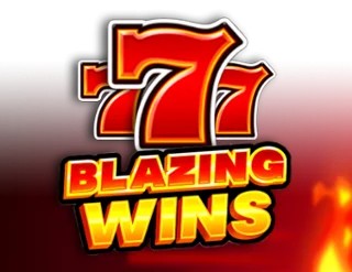Blazing Wins game by Playson – logo hosted on WildHub Casino