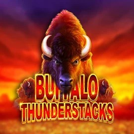Buffalo Thunderstacks casino game by Amatic Industries – featured logo at WildHub Casino
