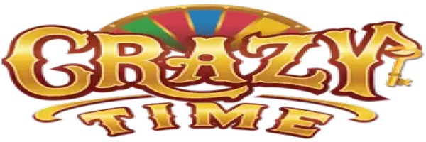 Official Live Casino logo: Crazy Time by Evolution at WildHub Casino