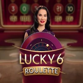 Lucky 6 Roulette online game logo by Pragmatic Play on wildhub-hu.com
