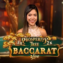 Prosperity Tree Baccarat slot icon by Evolution, available at WildHub Casino