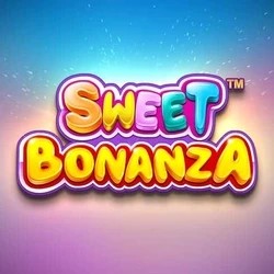 Sweet Bonanza slot visual from Pragmatic Play available on wildhub-hu.com